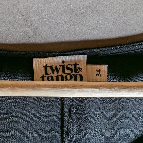 Twist & Tango Black Dress - Picture 2 of 15